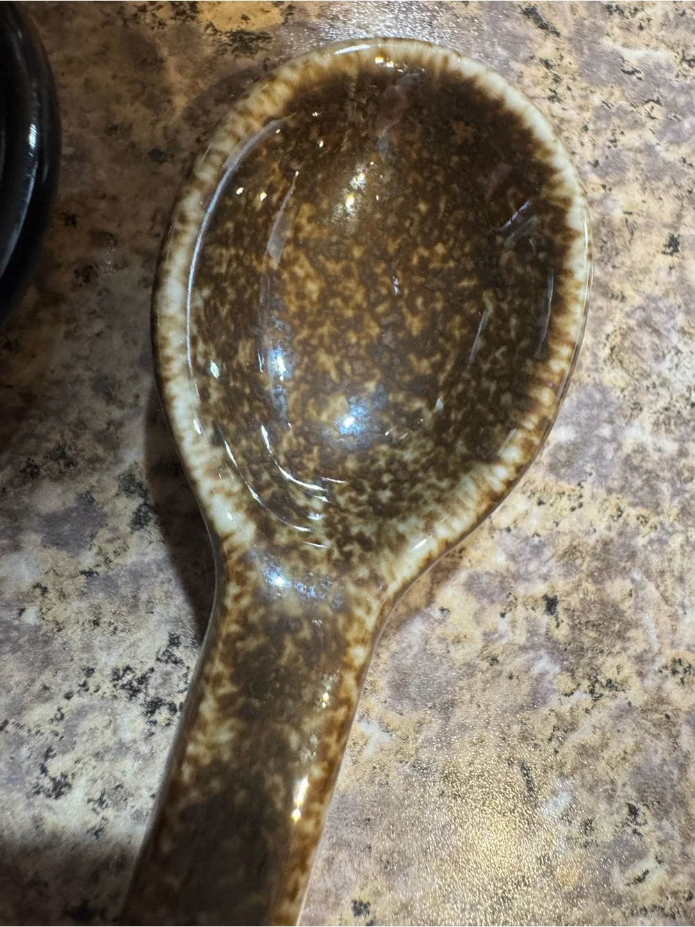 Speckled Ceramic Soup Spoon - Multi-Color Set
